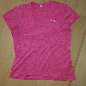 Under Armor Loose fit Shirt//Heathered Pink